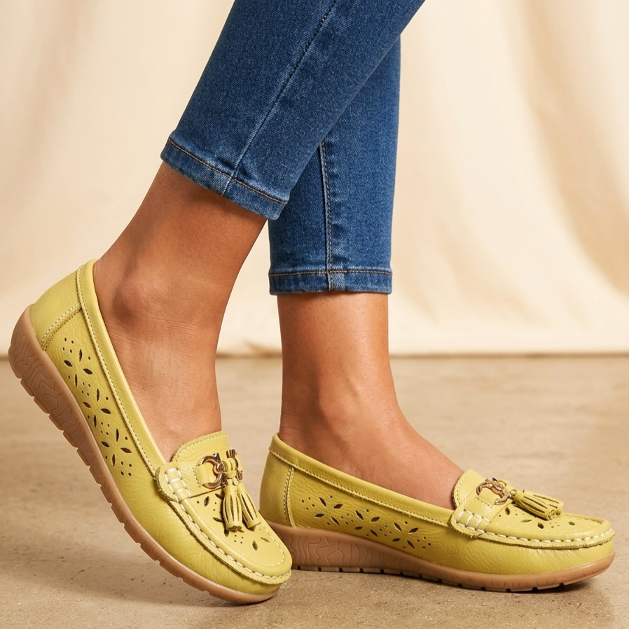 Seren Cutout Tassel Loafer