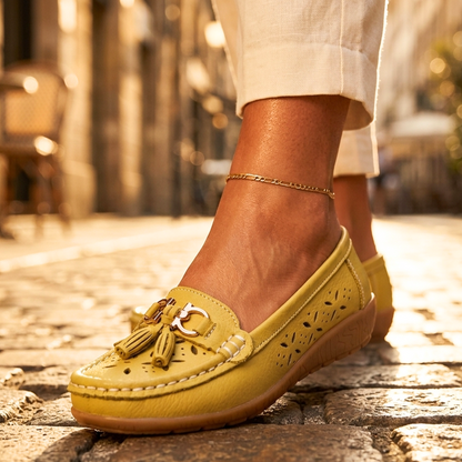 Seren Cutout Tassel Loafer