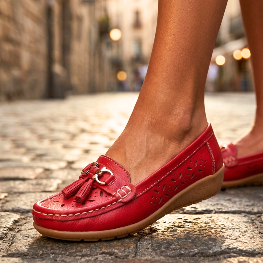 Seren Cutout Tassel Loafer