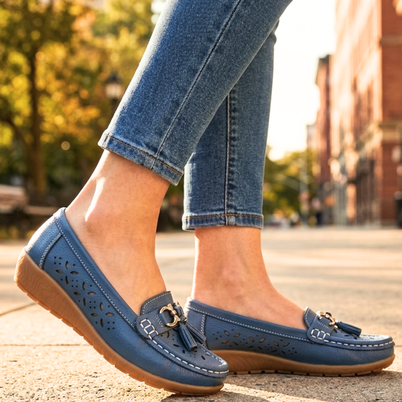 Seren Cutout Tassel Loafer