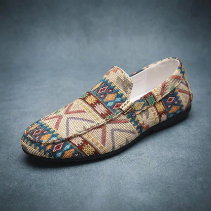 Havana Canvas Loafers