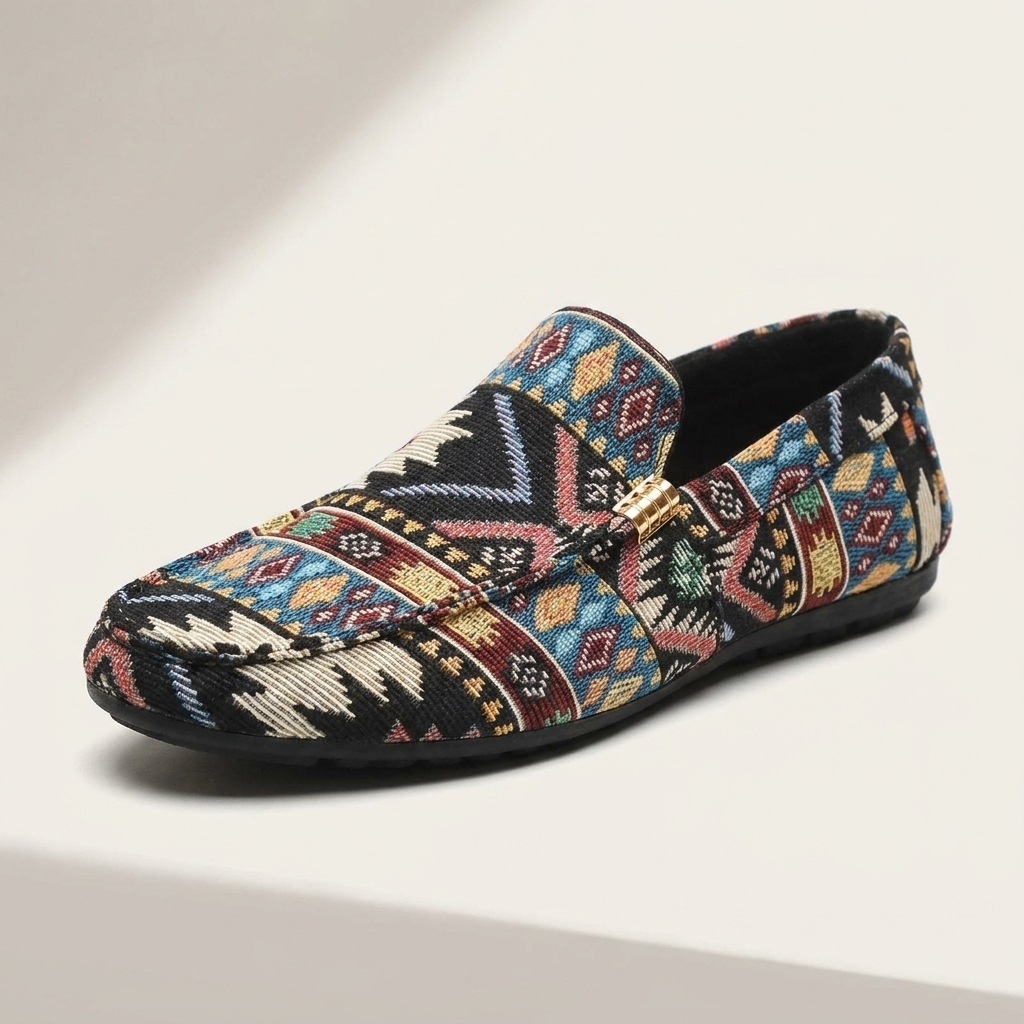 Havana Canvas Loafers