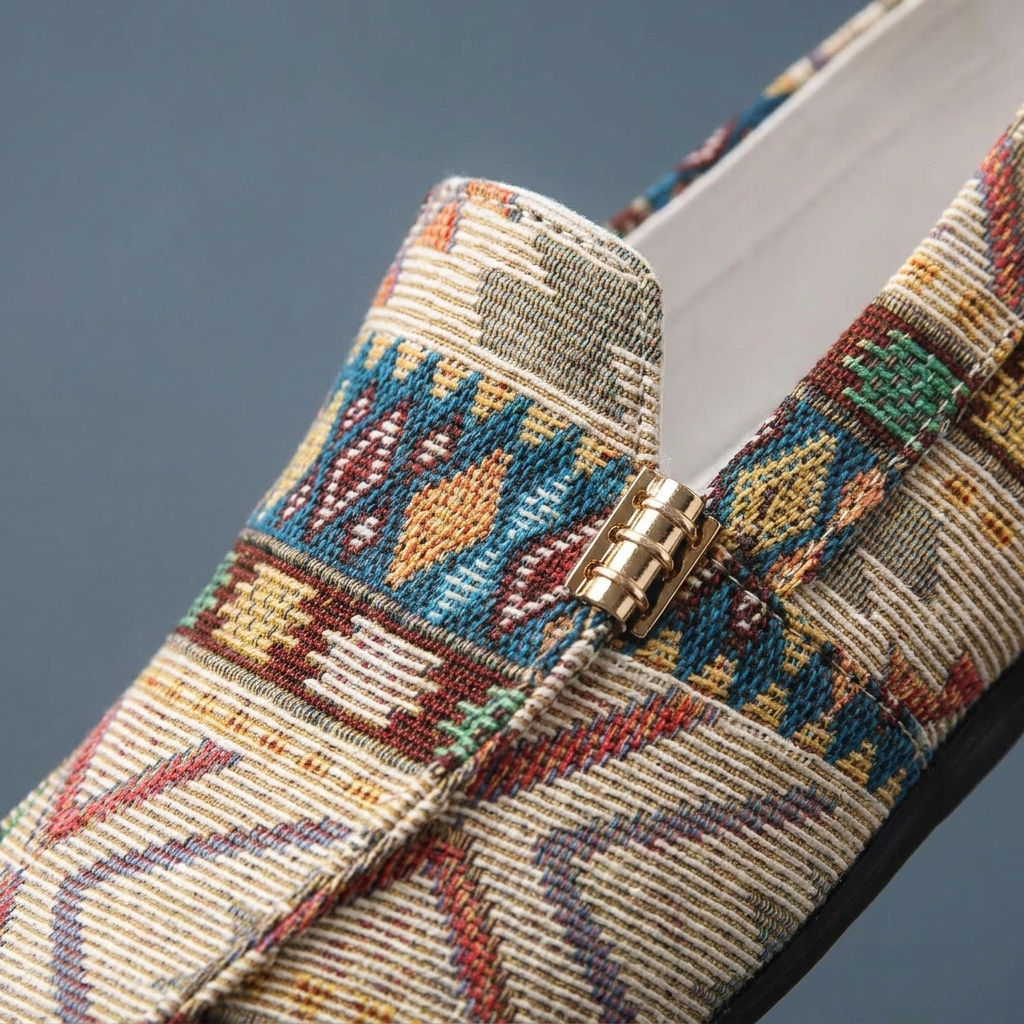 Havana Canvas Loafers