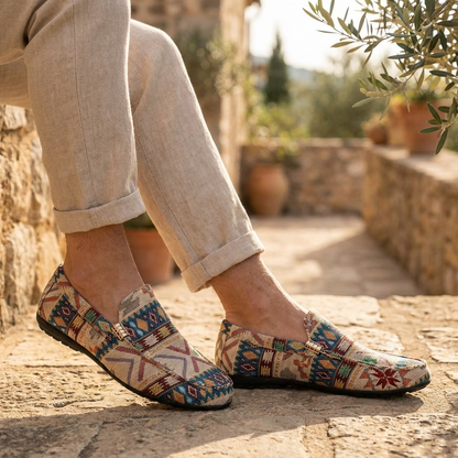 Havana Canvas Loafers