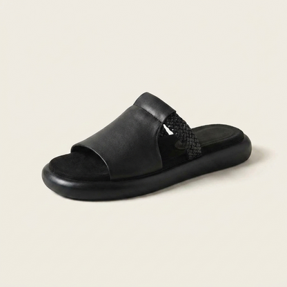 Elodie Open-Toe Flats