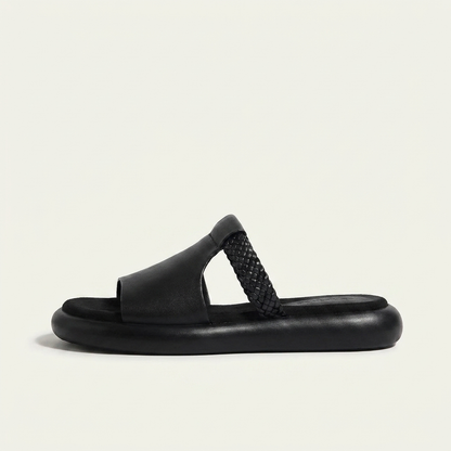 Elodie Open-Toe Flats