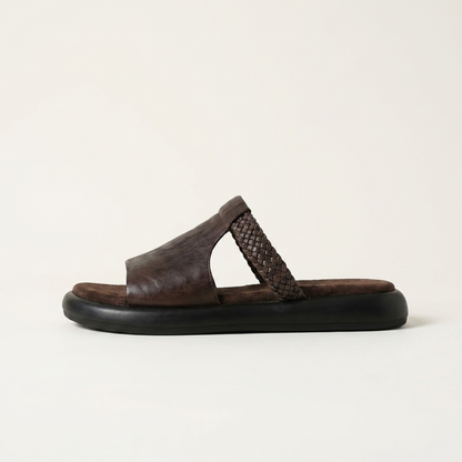 Elodie Open-Toe Flats