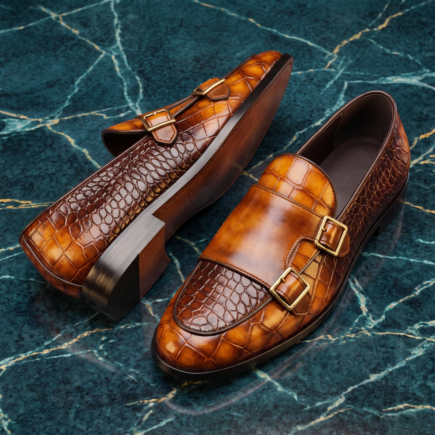 Montrose Double Monk Loafers