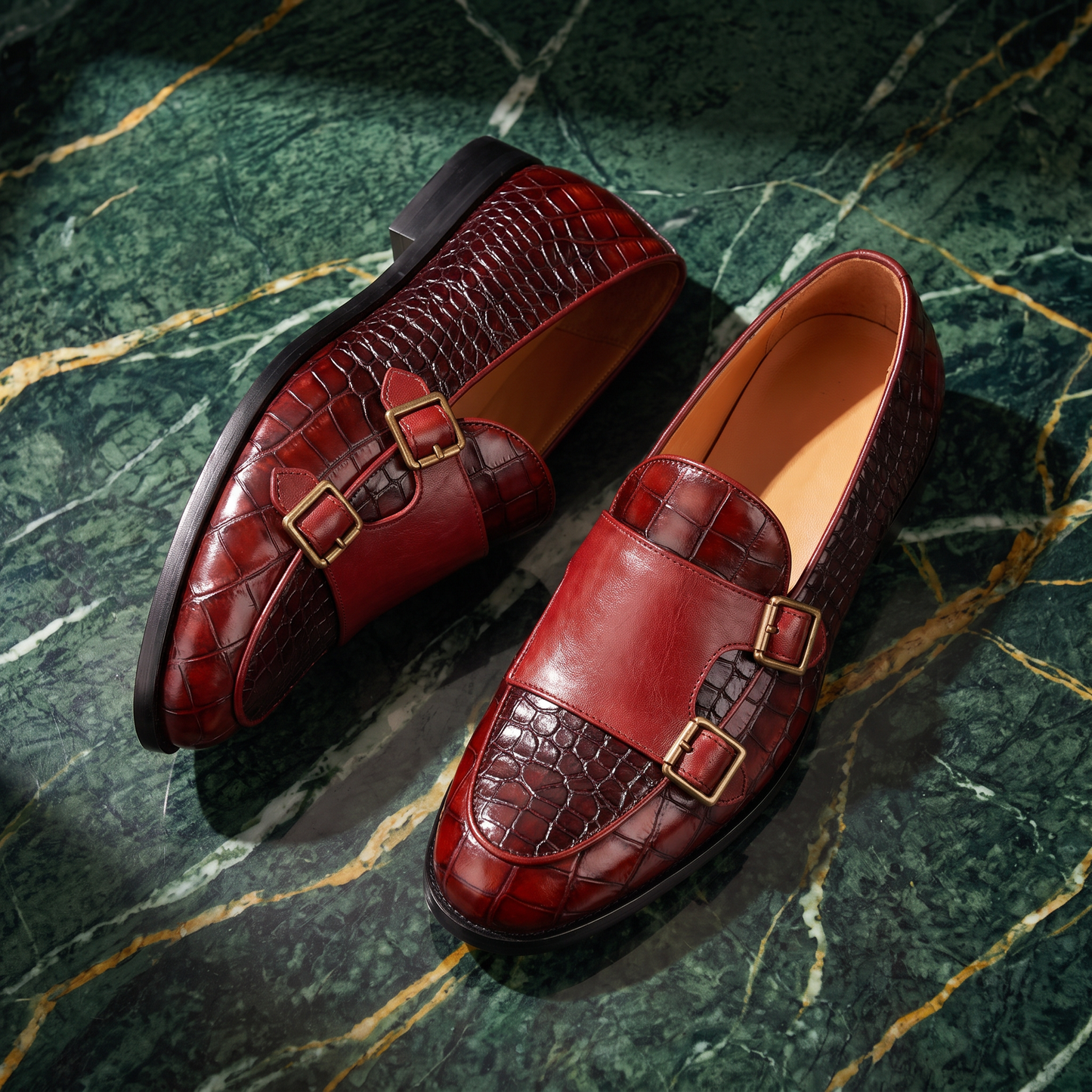 Montrose Double Monk Loafers