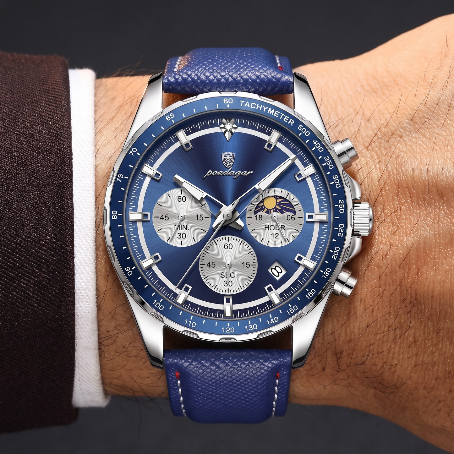 Aurelio Leather Watch