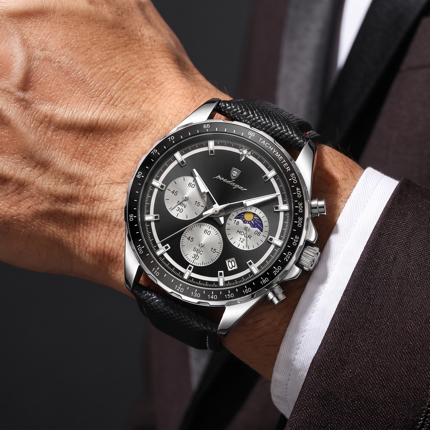 Aurelio Leather Watch