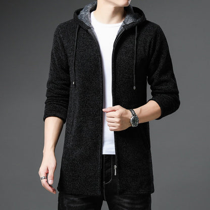 Henry Knit Cotton Hoodie
