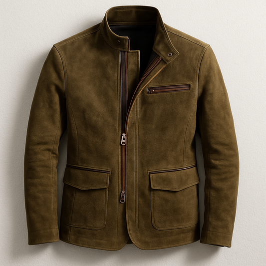 Harlan Suede Field Jacket