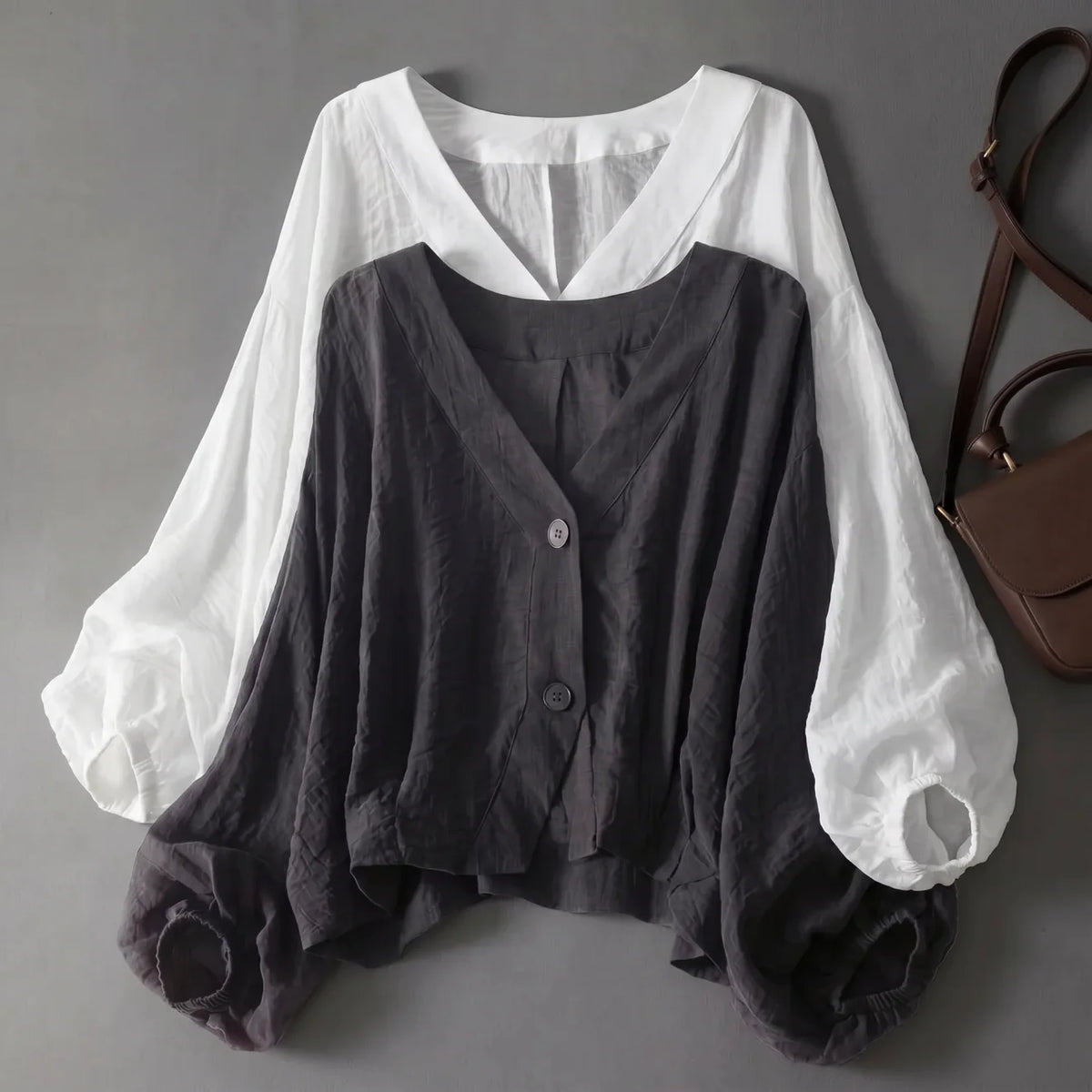 Genevieve Linen Blouse