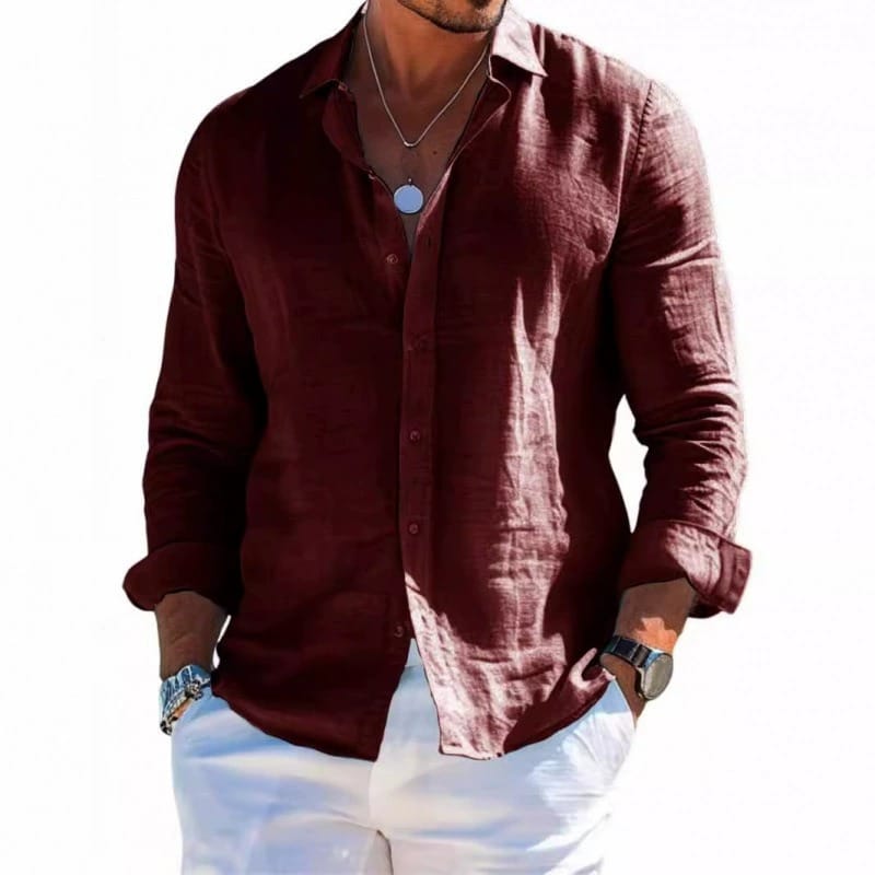 Portofino Linen Blend Shirt