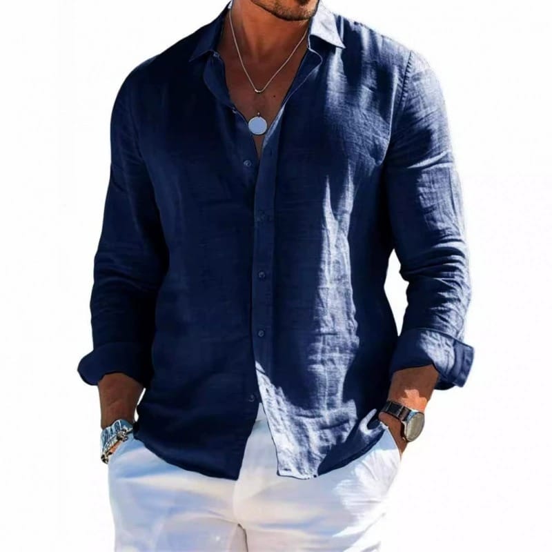 Portofino Linen Blend Shirt