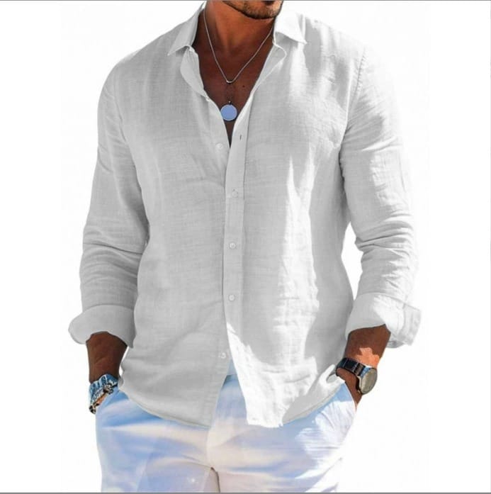 Portofino Linen Blend Shirt