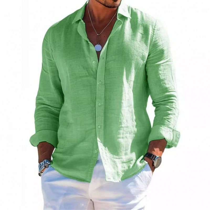 Portofino Linen Blend Shirt