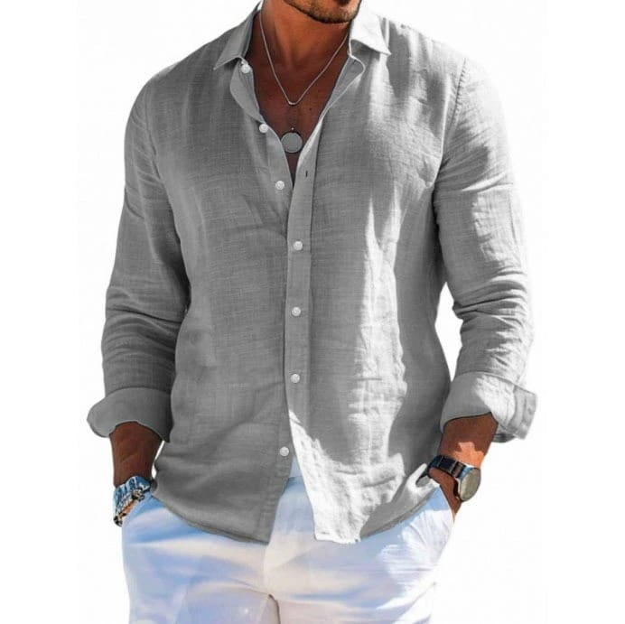 Portofino Linen Blend Shirt