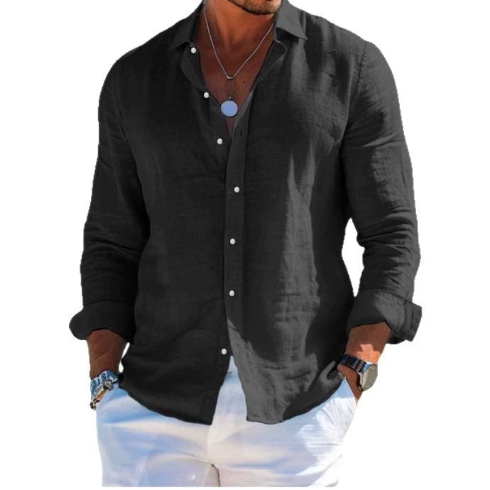 Portofino Linen Blend Shirt