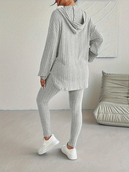 Tessa Ribbed Knit Lounge Set