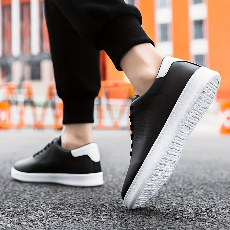 Stanford Perforated Leather Trainers