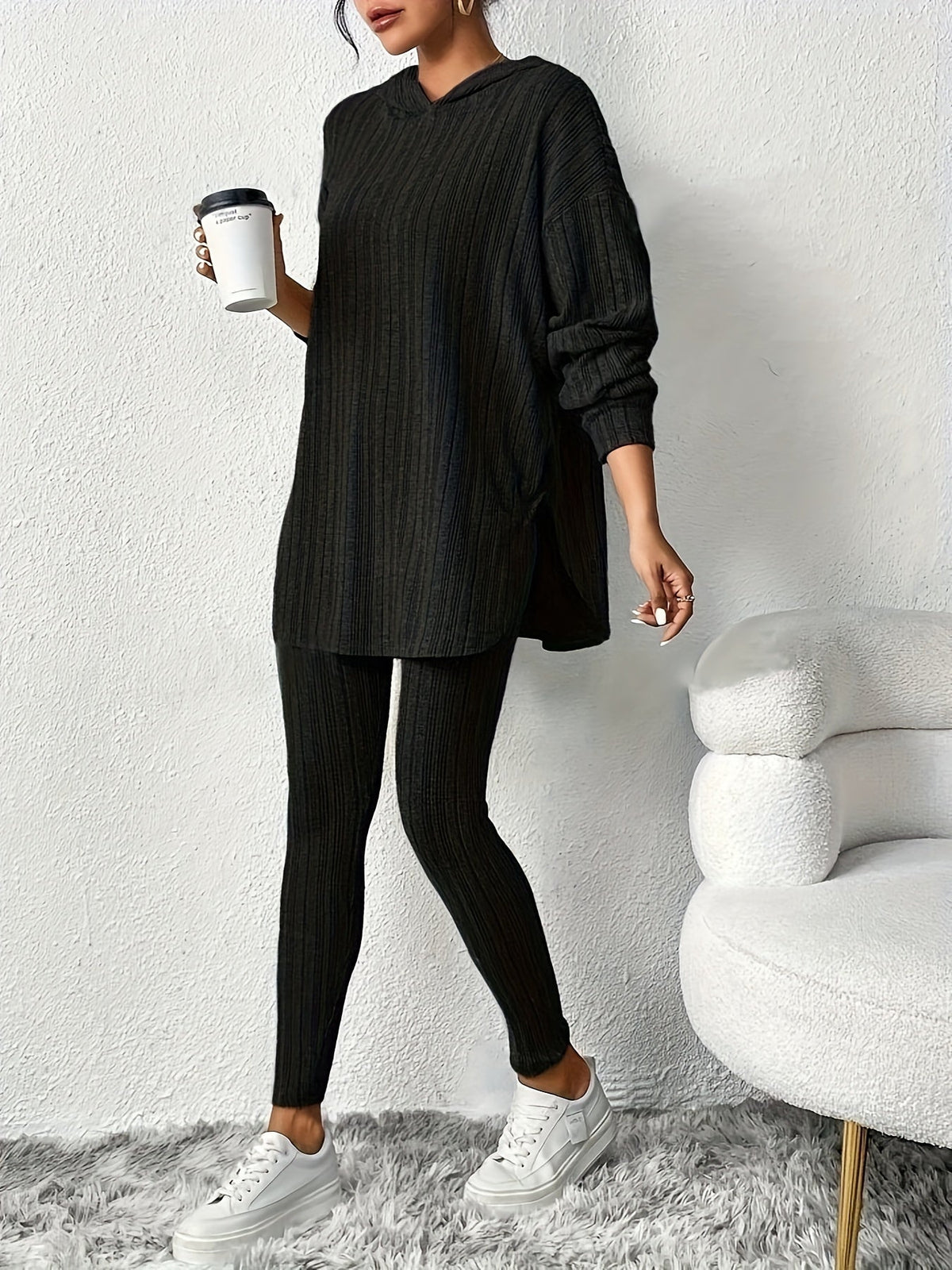 Tessa Ribbed Knit Lounge Set