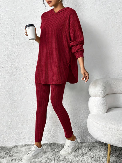 Tessa Ribbed Knit Lounge Set