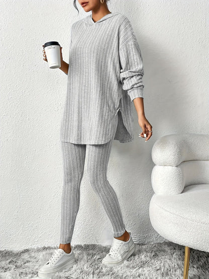 Tessa Ribbed Knit Lounge Set