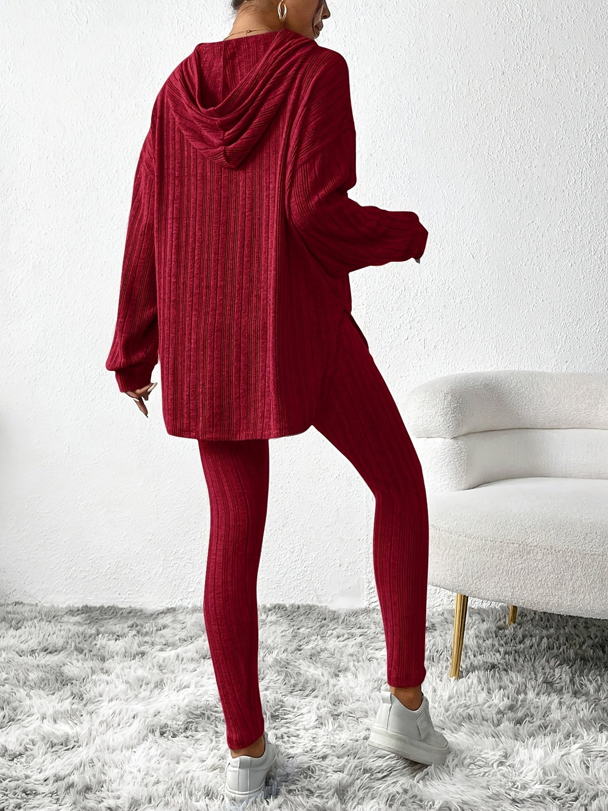 Tessa Ribbed Knit Lounge Set