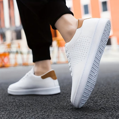Stanford Perforated Leather Trainers