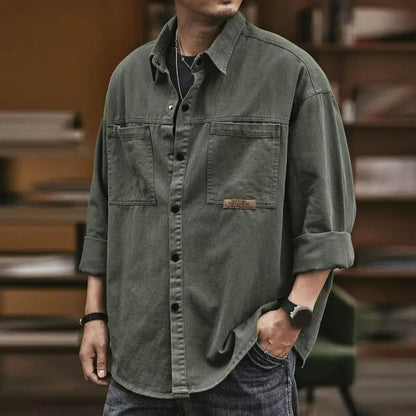 Grayson Cotton Overshirt