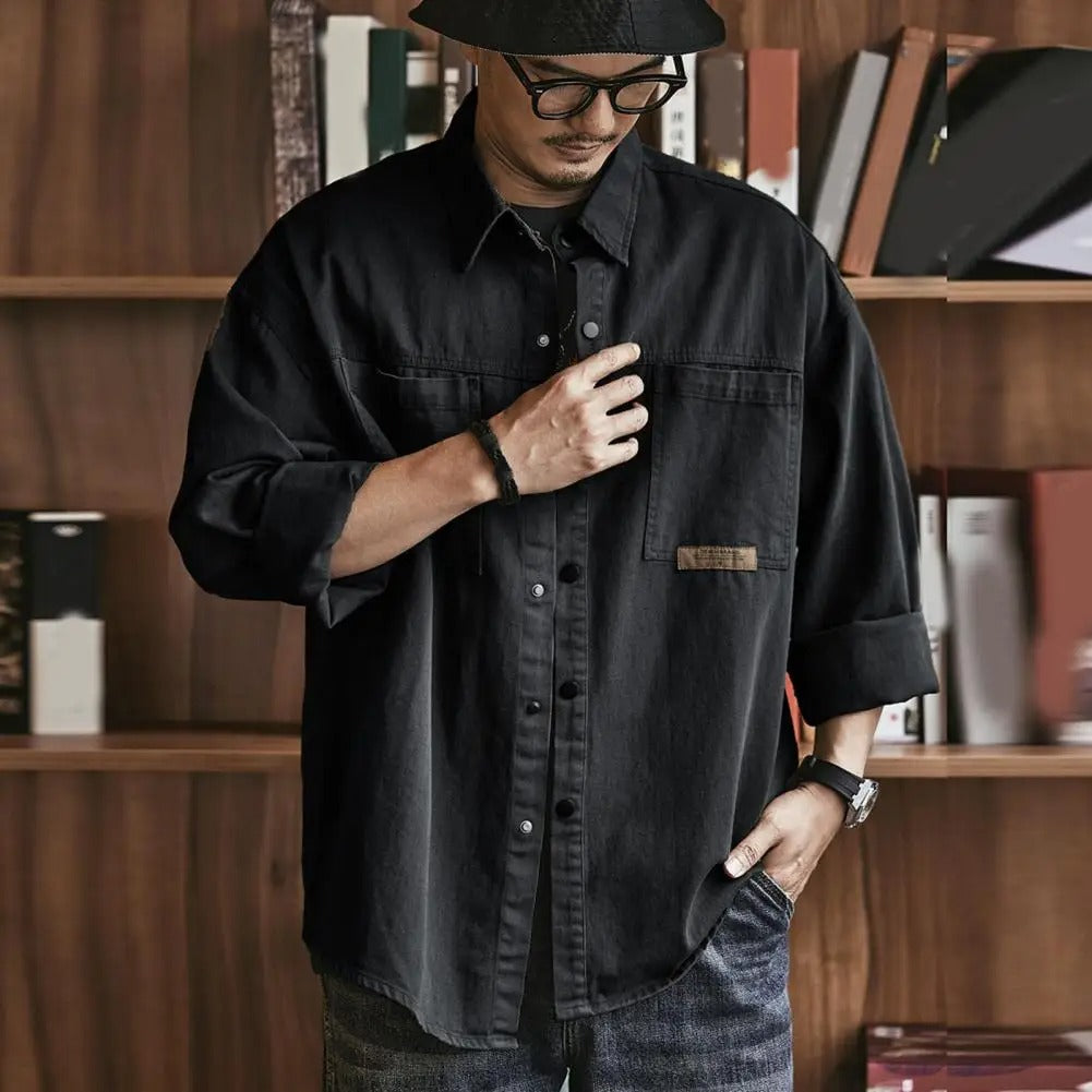 Grayson Cotton Overshirt
