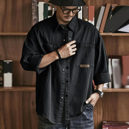 Grayson Cotton Overshirt