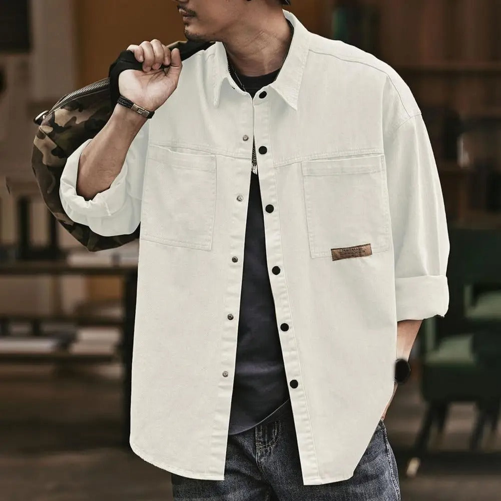 Grayson Cotton Overshirt