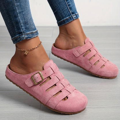 Sienna Closed Toe Mule Sandals