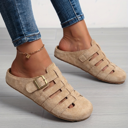 Sienna Closed Toe Mule Sandals
