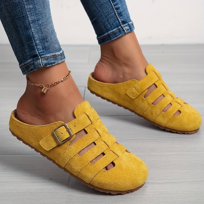 Sienna Closed Toe Mule Sandals