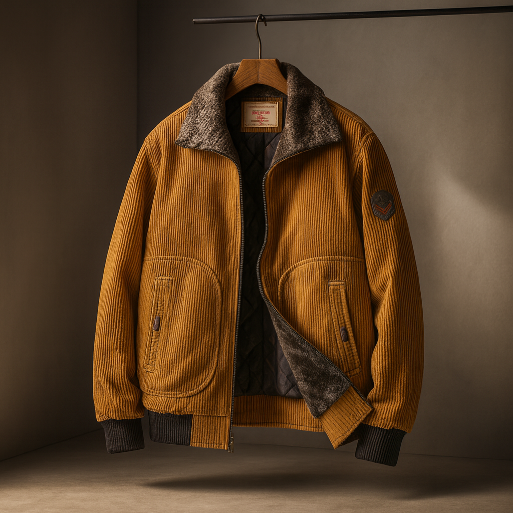 Archie Corduroy  Aviator Jacket