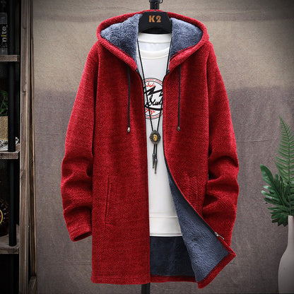 Henry Knit Cotton Hoodie