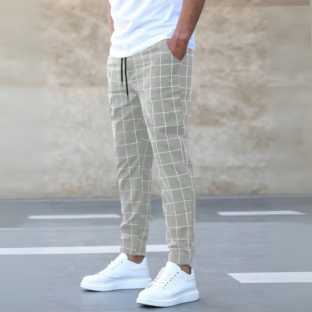 Colton Checkered Joggers