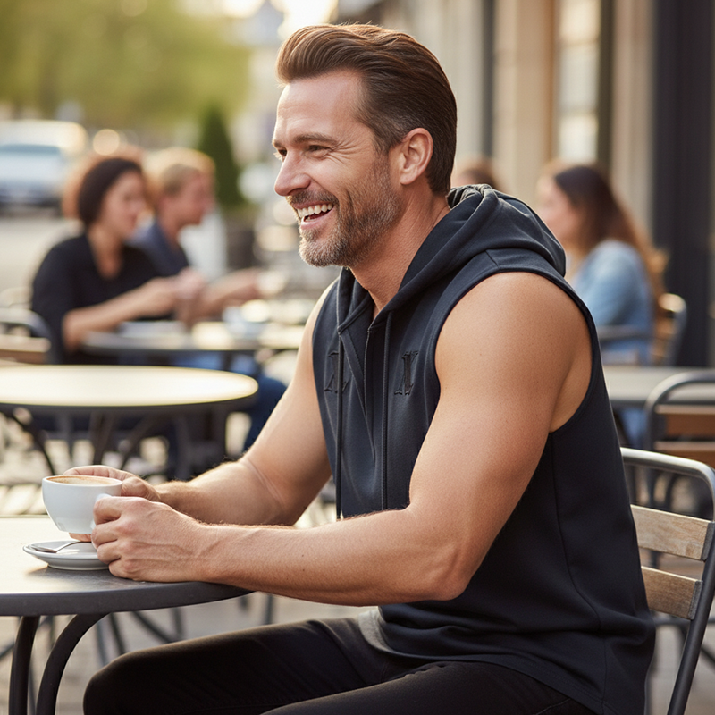 Apex Sleeveless Workout Zip Hoodie