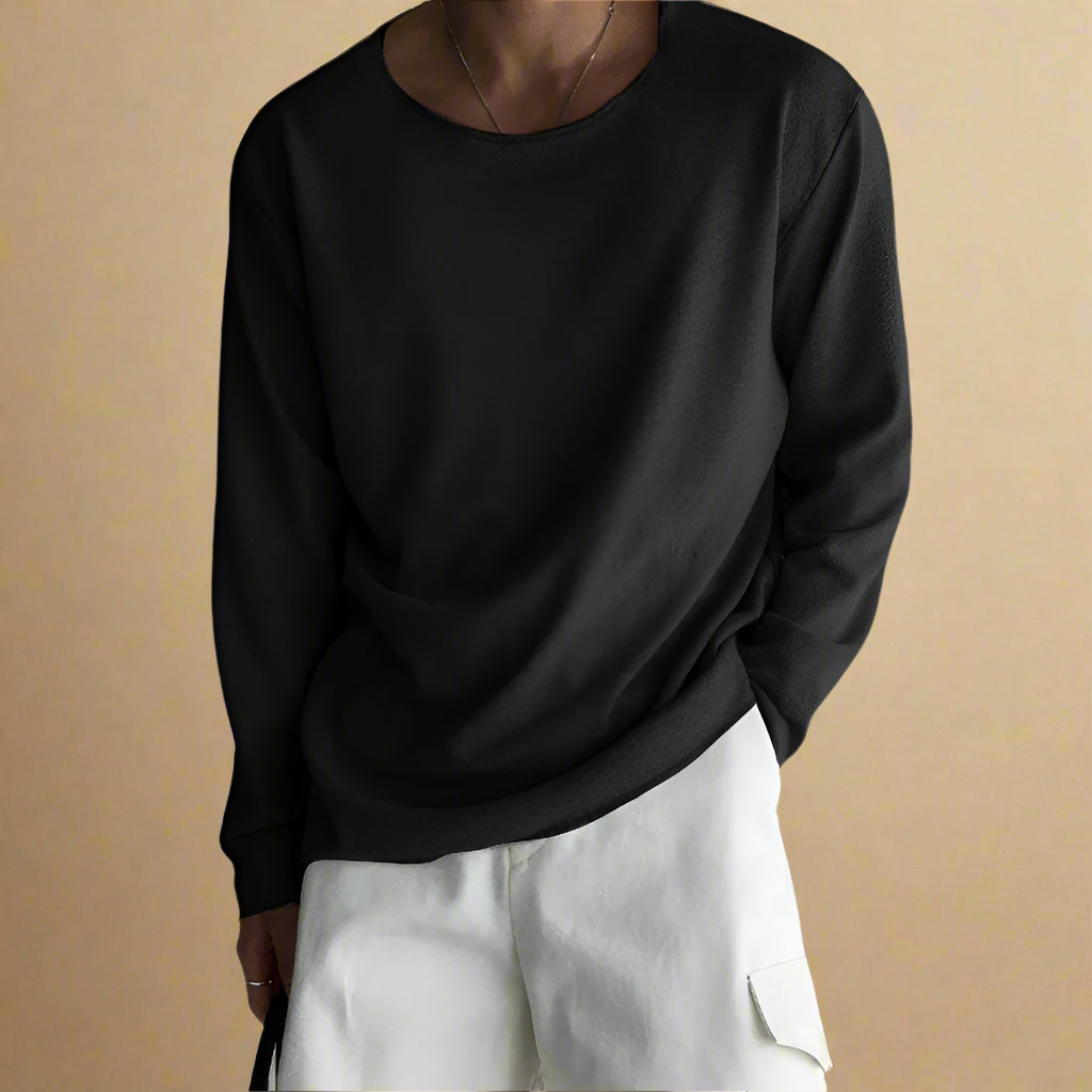 Elwin Lightweight Knit Pullover