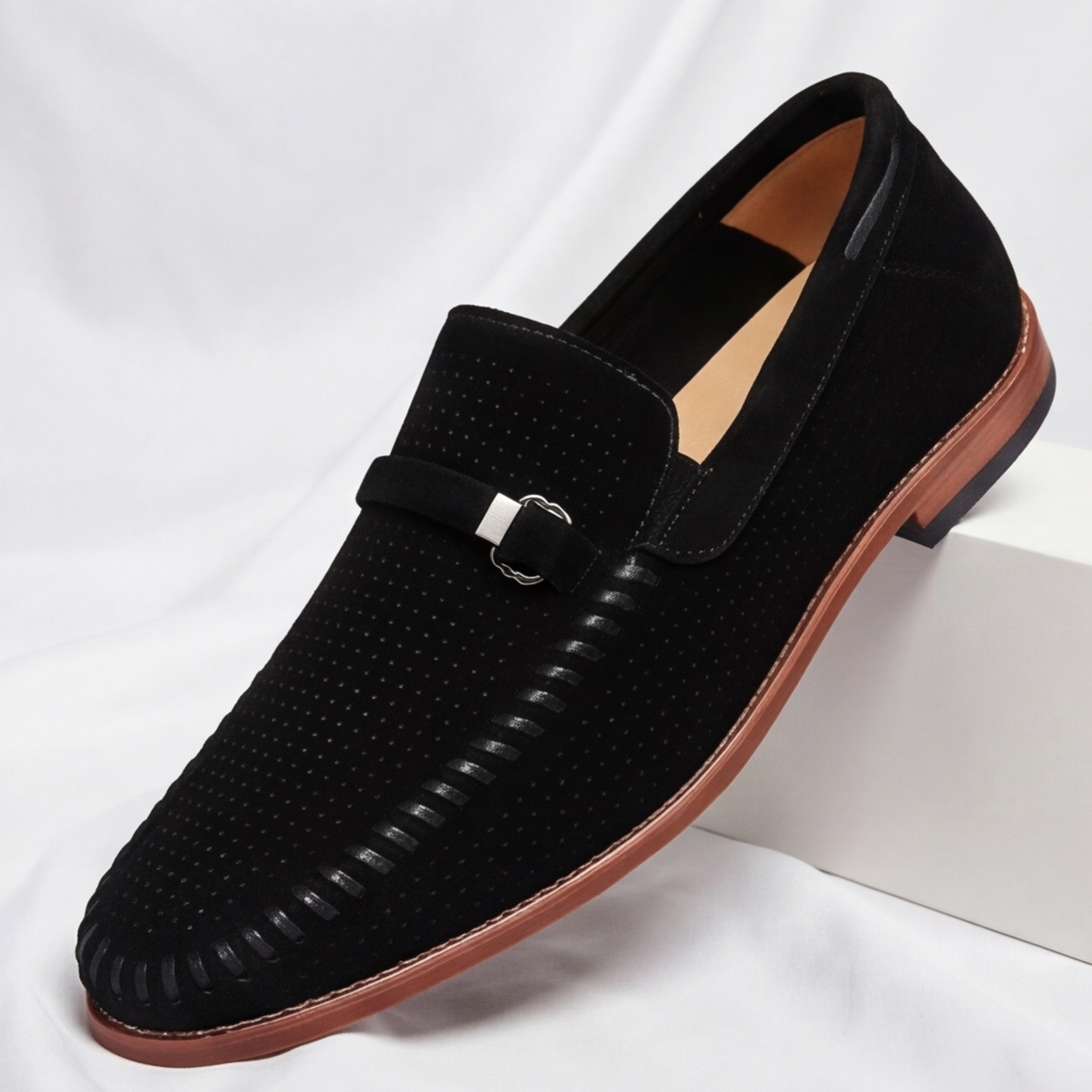 Aldo Suede Horsebit Loafer