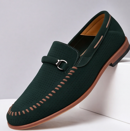 Aldo Suede Horsebit Loafer