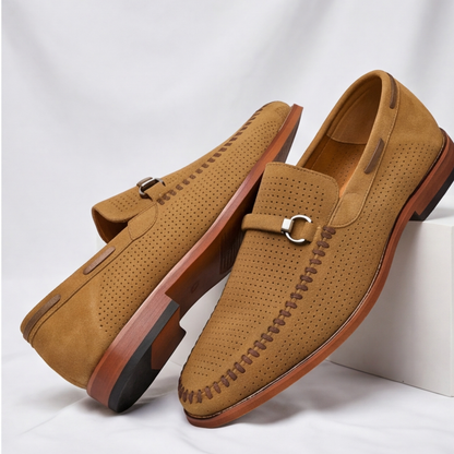 Aldo Suede Horsebit Loafer