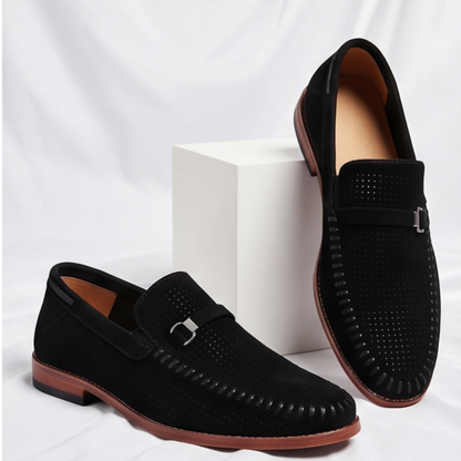 Aldo Suede Horsebit Loafer