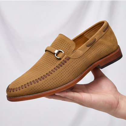 Aldo Suede Horsebit Loafer