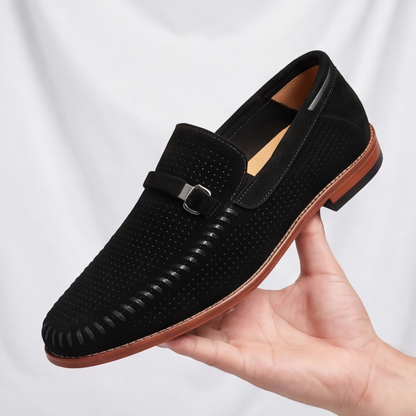 Aldo Suede Horsebit Loafer