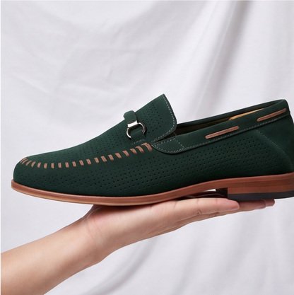 Aldo Suede Horsebit Loafer